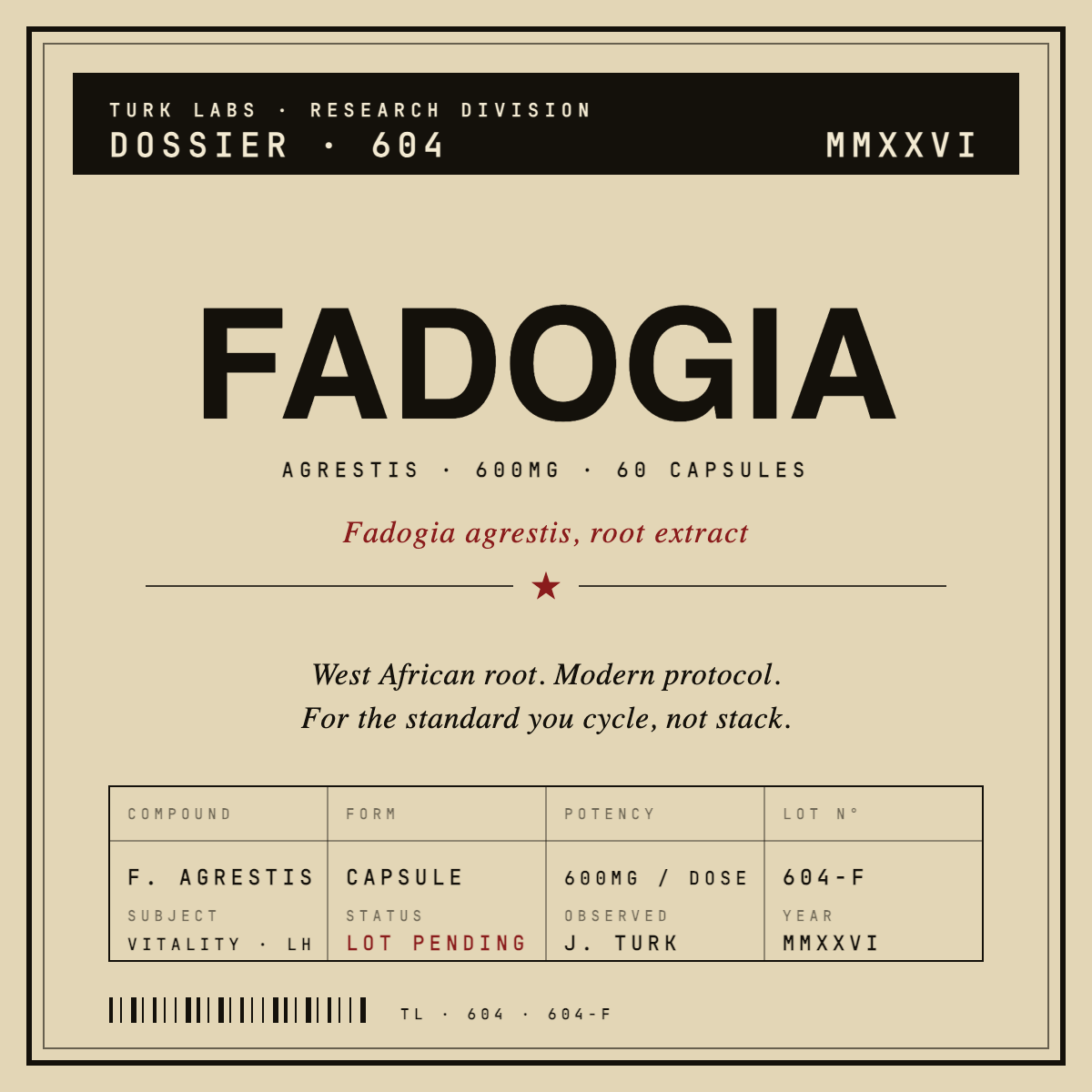 Fadogia Agrestis